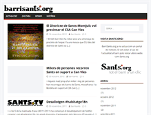 Tablet Screenshot of barrisants.org